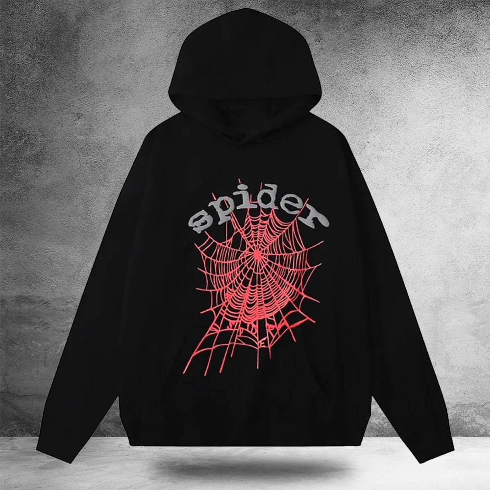 Spider Worldwide Black Hoodie Sp5der Hoodie