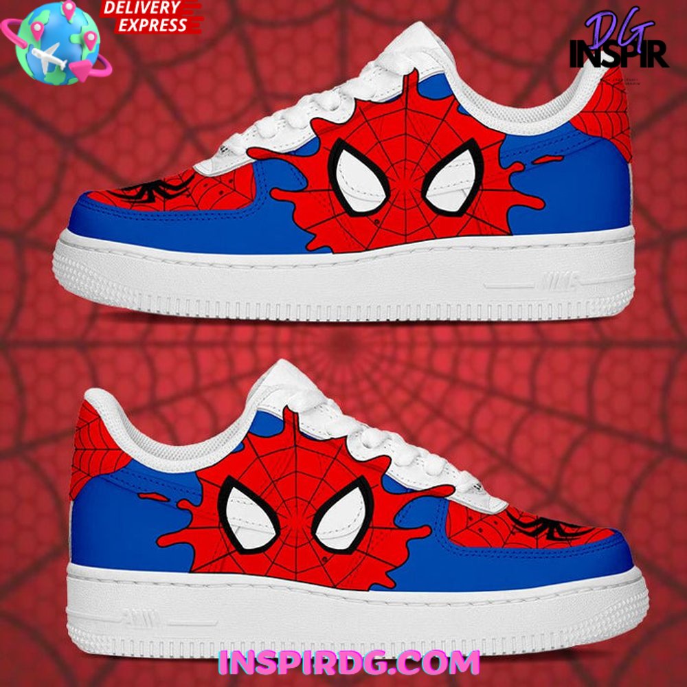 Spiderman Splash x Limited Edition Air Force 1