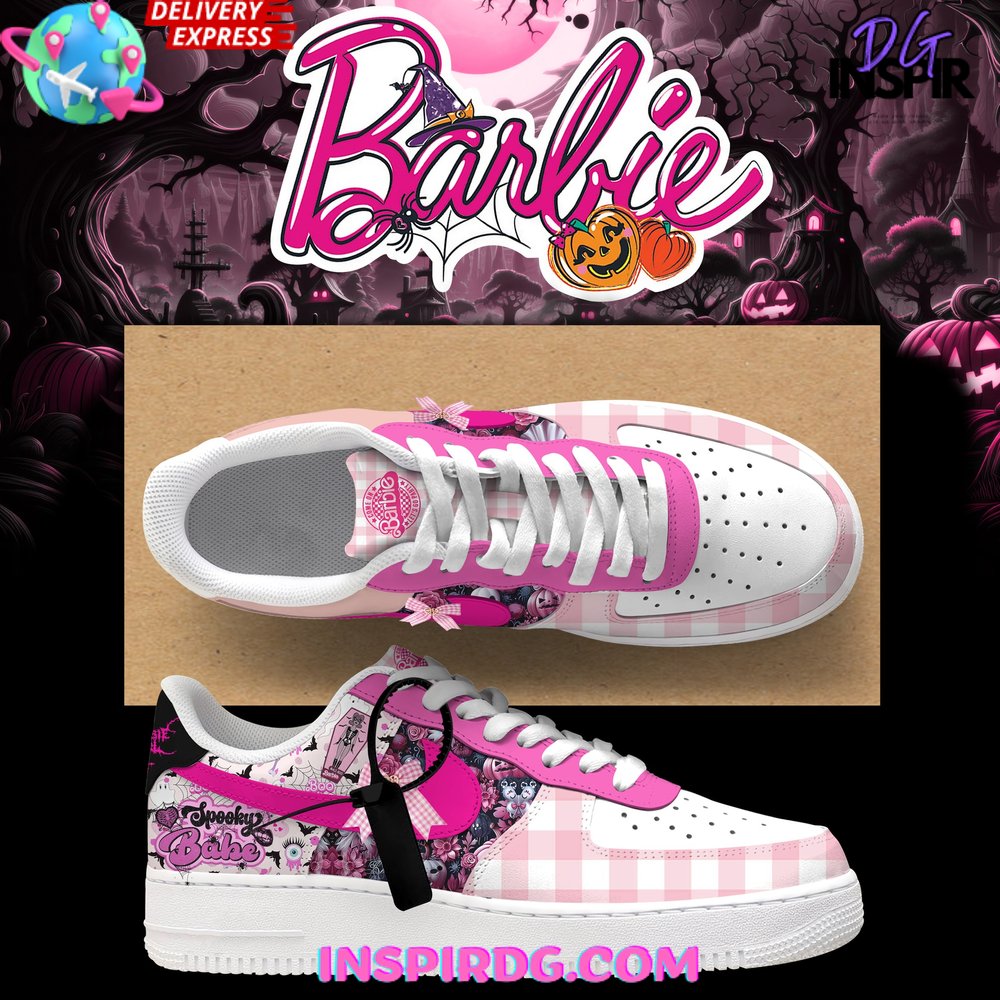 Spooky Barbie Girl Limited Edition Air Force 1