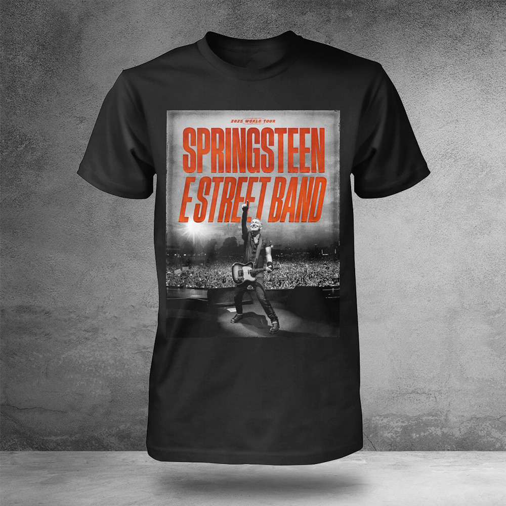 Springs Teen Estreet Band 2025 World Tour T-Shirt Music Lovers Gifts Oregontrailrvpk Shirt