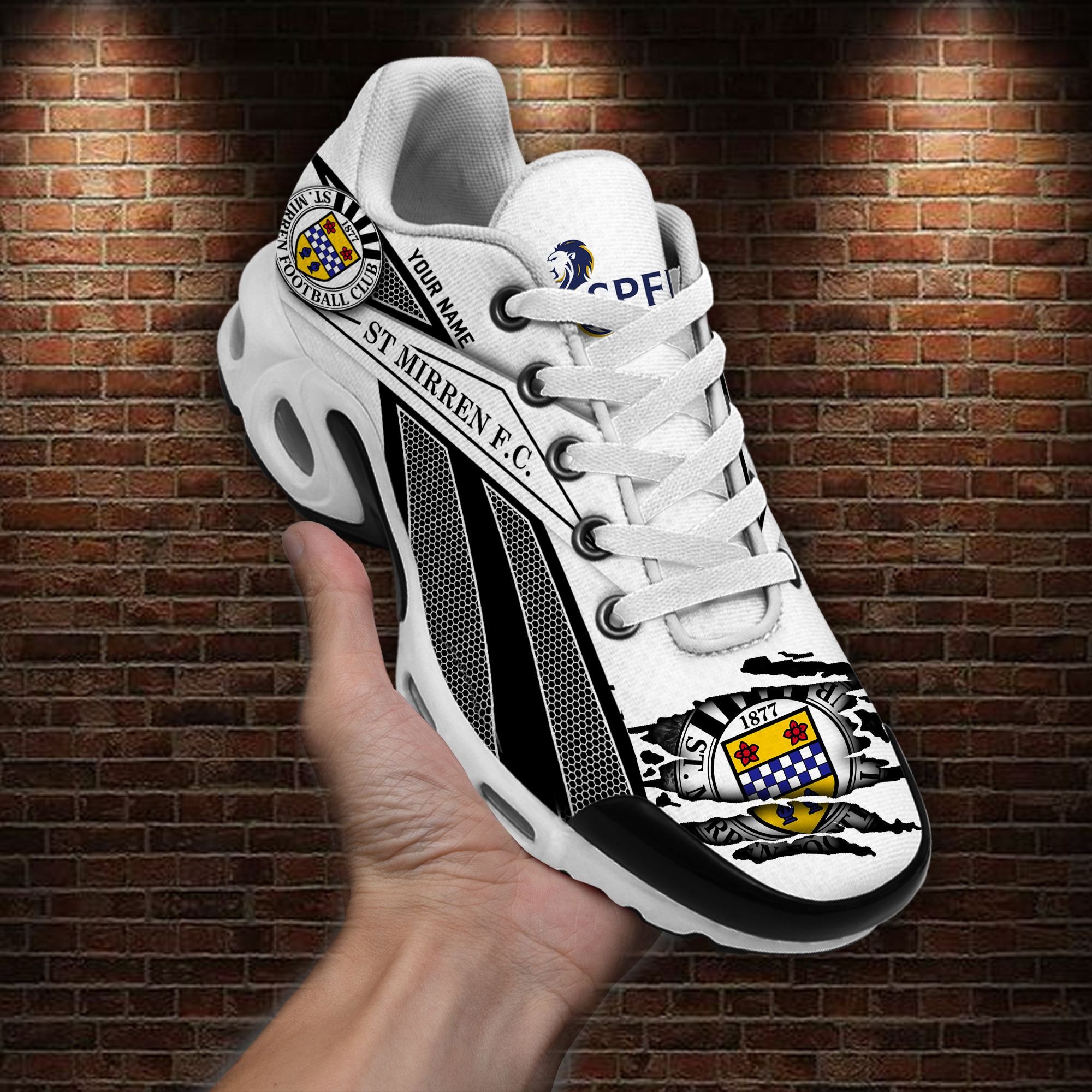 St Mirren F.C. Air Max Plus Shoes Sneakers For Men And Women