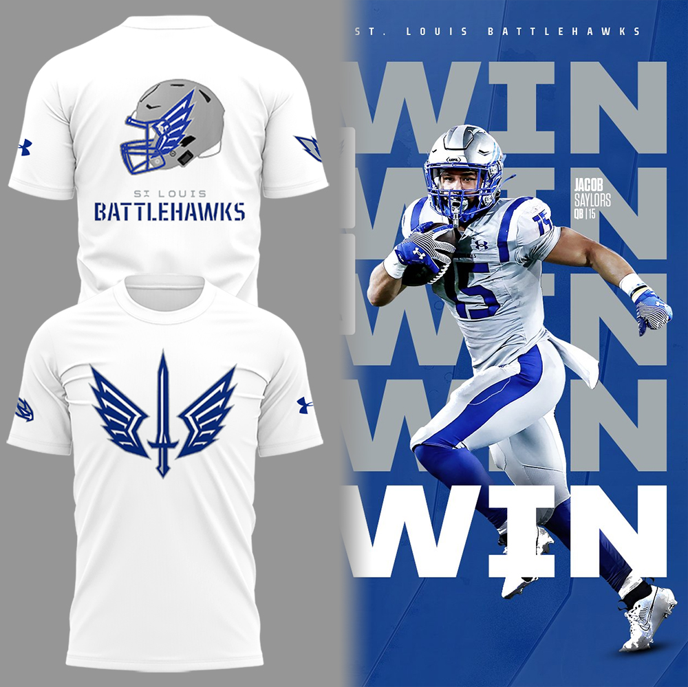 St. Louis Battlehawks T-Shirt To Give Football Players Oregontrailrvpk Shirt