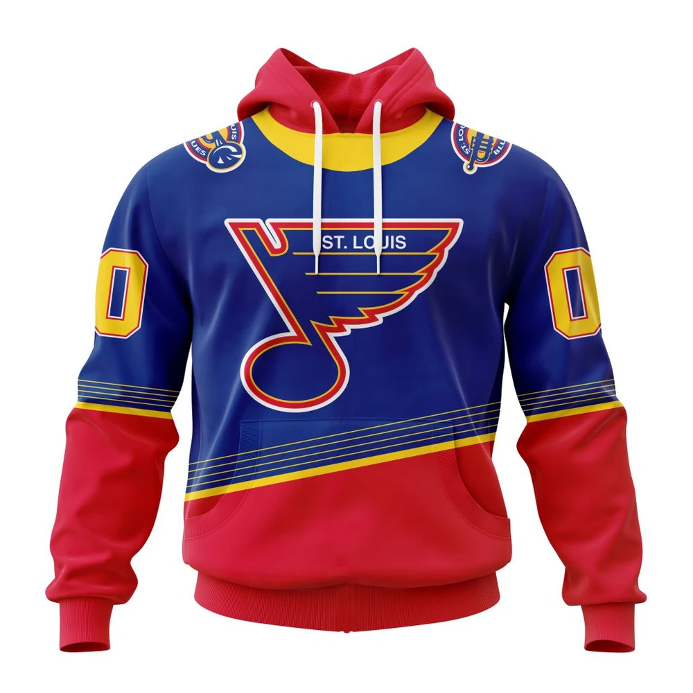 St. Louis Blues Special 90S Retro Kits All Over Print Hoodie Style 29425