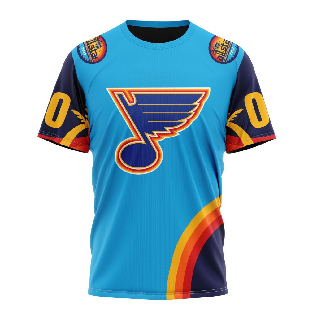 St. Louis Blues Special ALL-Star Game Design With Atlantic Ocean Personalized Name And Number T-Shirt Oregontrailrvpk Shirt