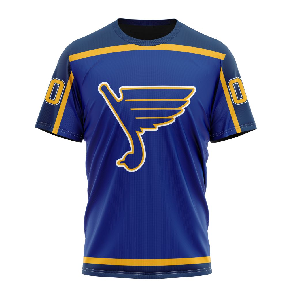 St. Louis Blues Special Indigenous Design Personalized Name And Number T-Shirt Oregontrailrvpk Shirt