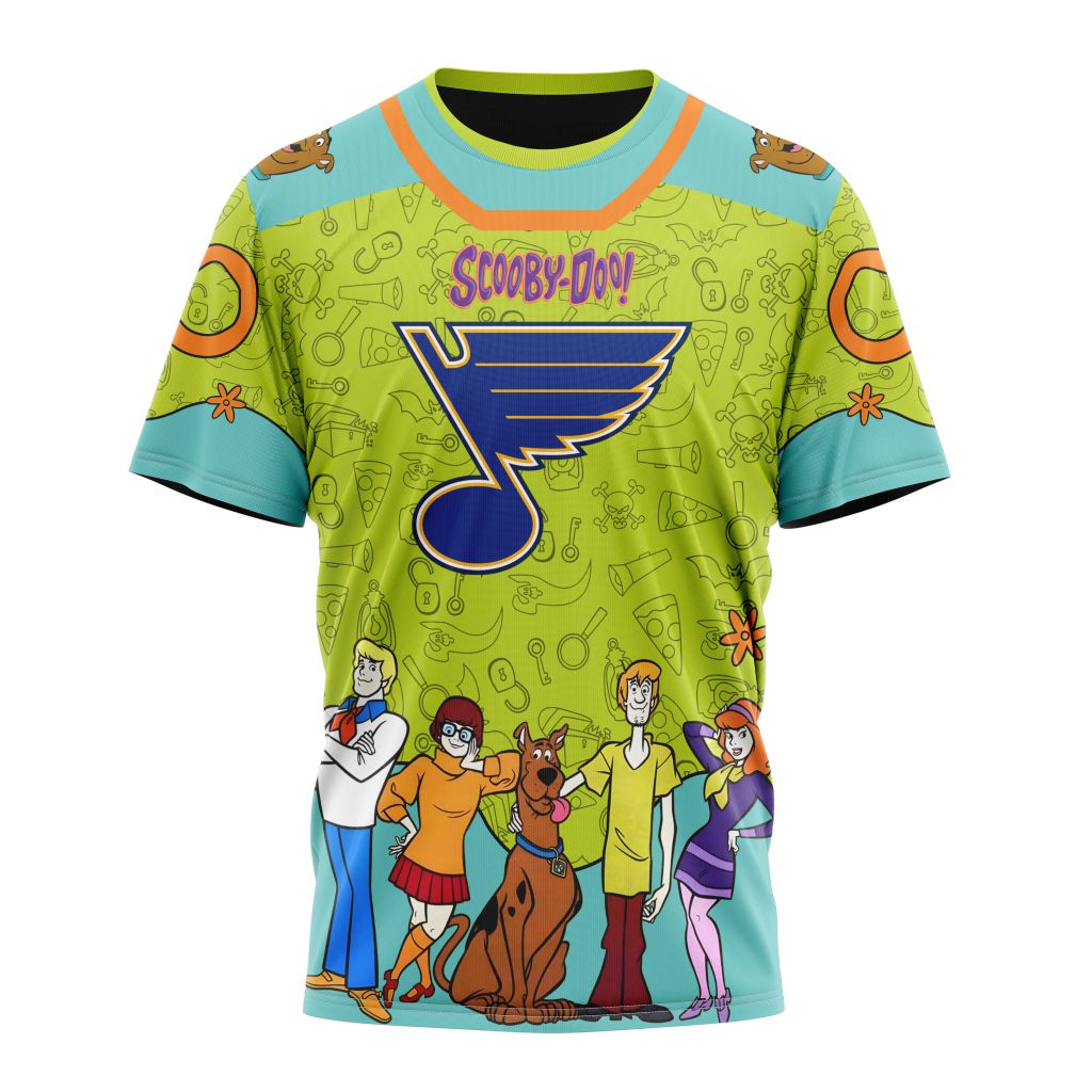 St. Louis Blues Special Scooby Doo Design 01 Personalized Name And Number T-Shirt Oregontrailrvpk Shirt
