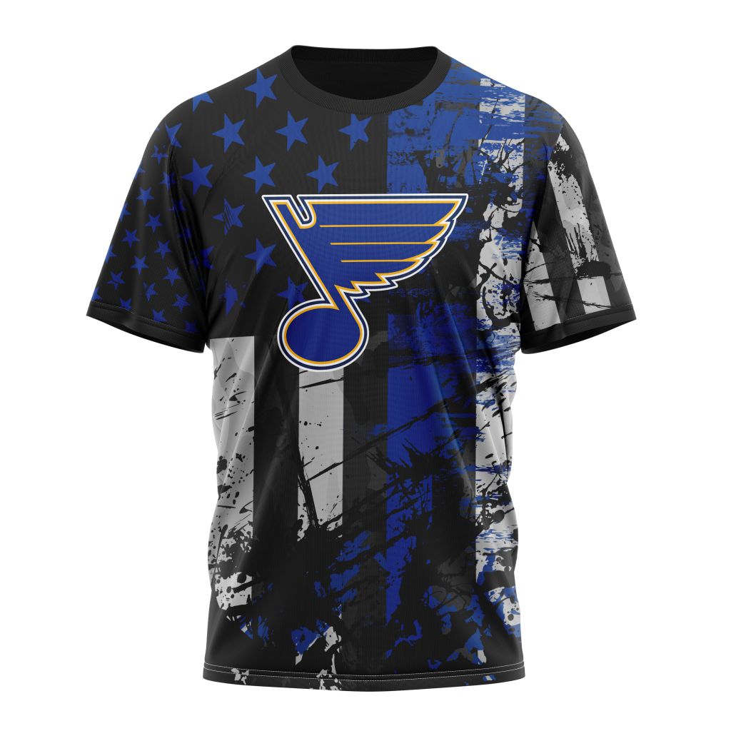 St. Louis Blues Specialized Jersey For America Personalized Name And Number T-Shirt Oregontrailrvpk Shirt