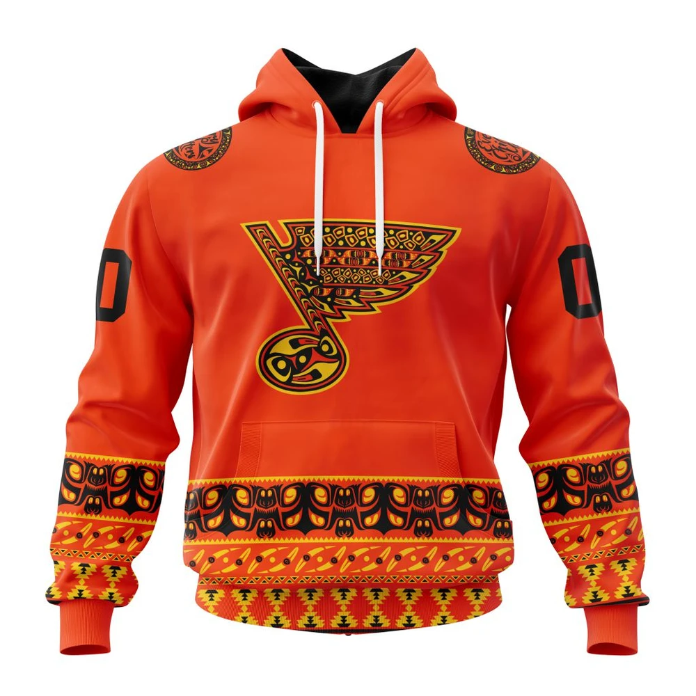 St. Louis Blues Specialized National Day For Truth And Reconciliation All Over Print Hoodie Style 10535