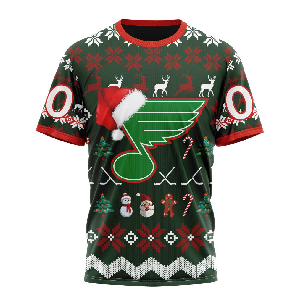 St. Louis Blues Specialized Unisex Christmas Is Coming Personalized Name And Number T-Shirt Oregontrailrvpk Shirt