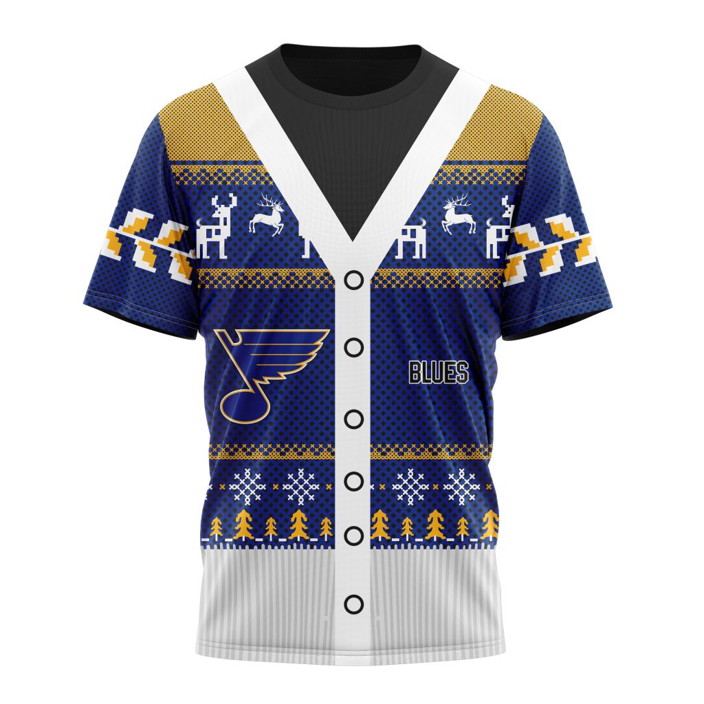 St. Louis Blues Specialized Unisex Sweater For Chrismas Season Personalized Name And Number T-Shirt Oregontrailrvpk Shirt