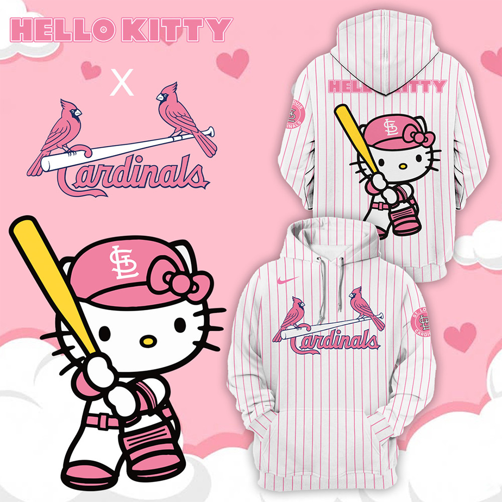 St. Louis Cardinals Hello Kitty Night September 19th Hoodie Best