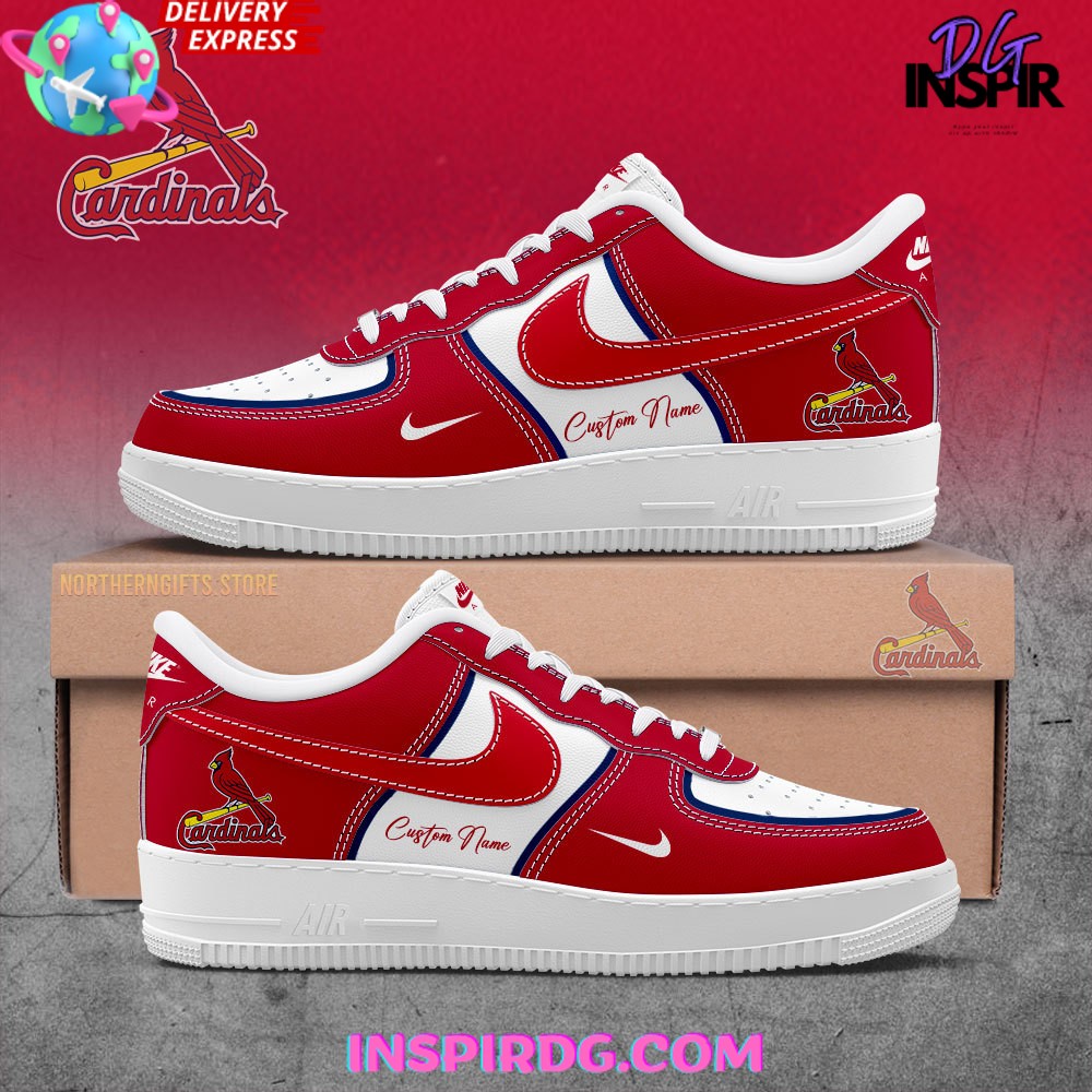 St. Louis Cardinals x Custom Name Air Force 1
