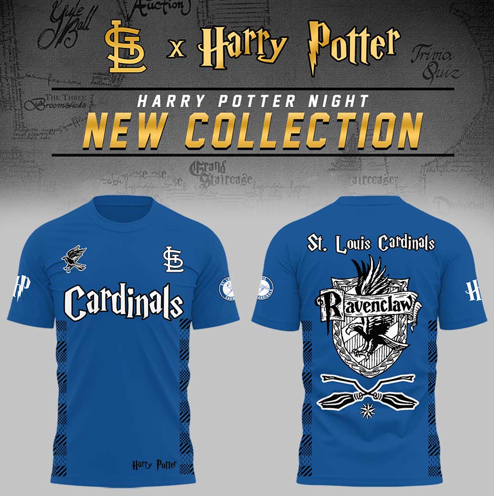 St. Louis Cardinals x Harry Potter Night Ravenclaw House T-Shirt Baseball Coach Gift Ideas Oregontrailrvpk Shirt