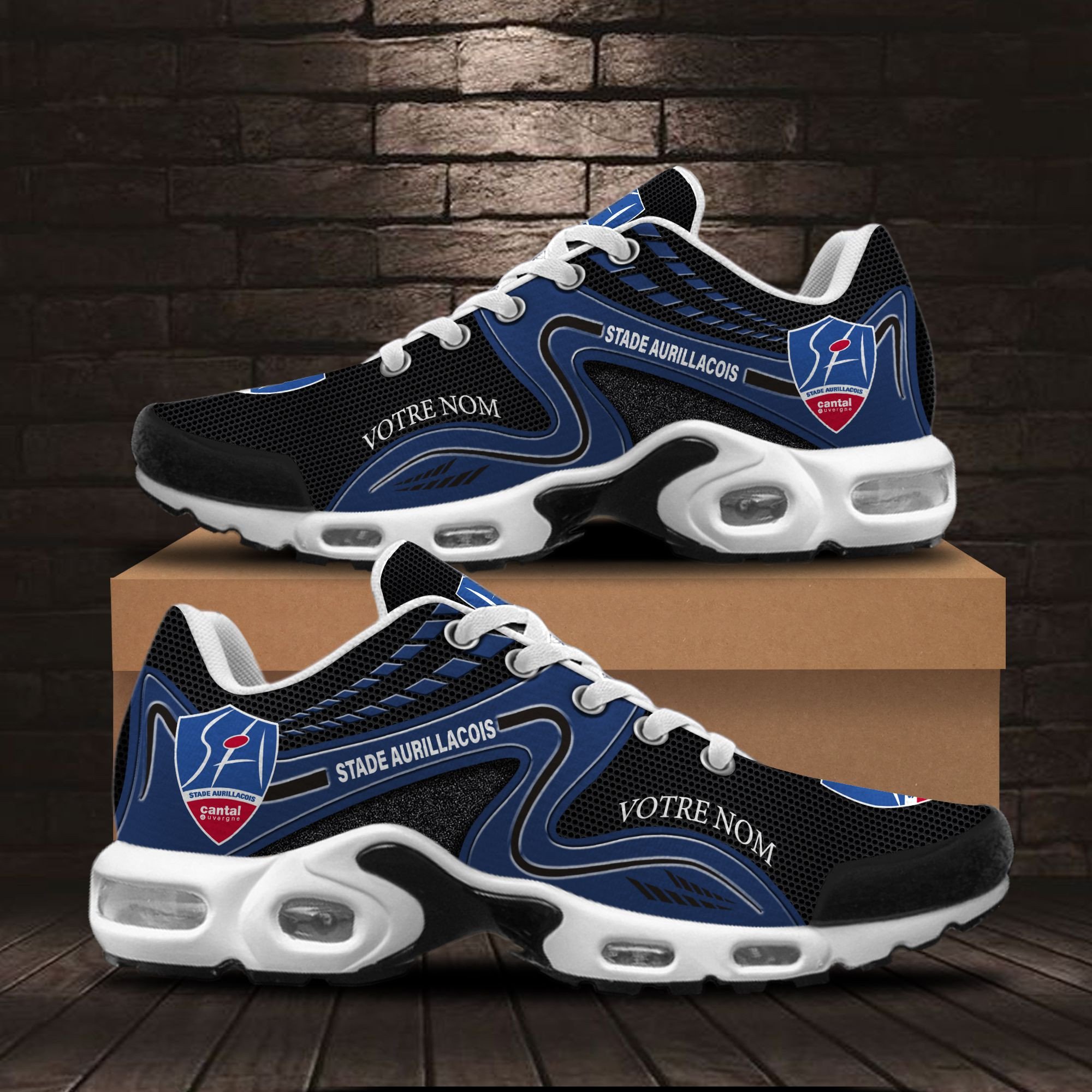 Stade Aurillacois Cantal Auvergne Air Max Plus Shoes Sneakers For Men And Women