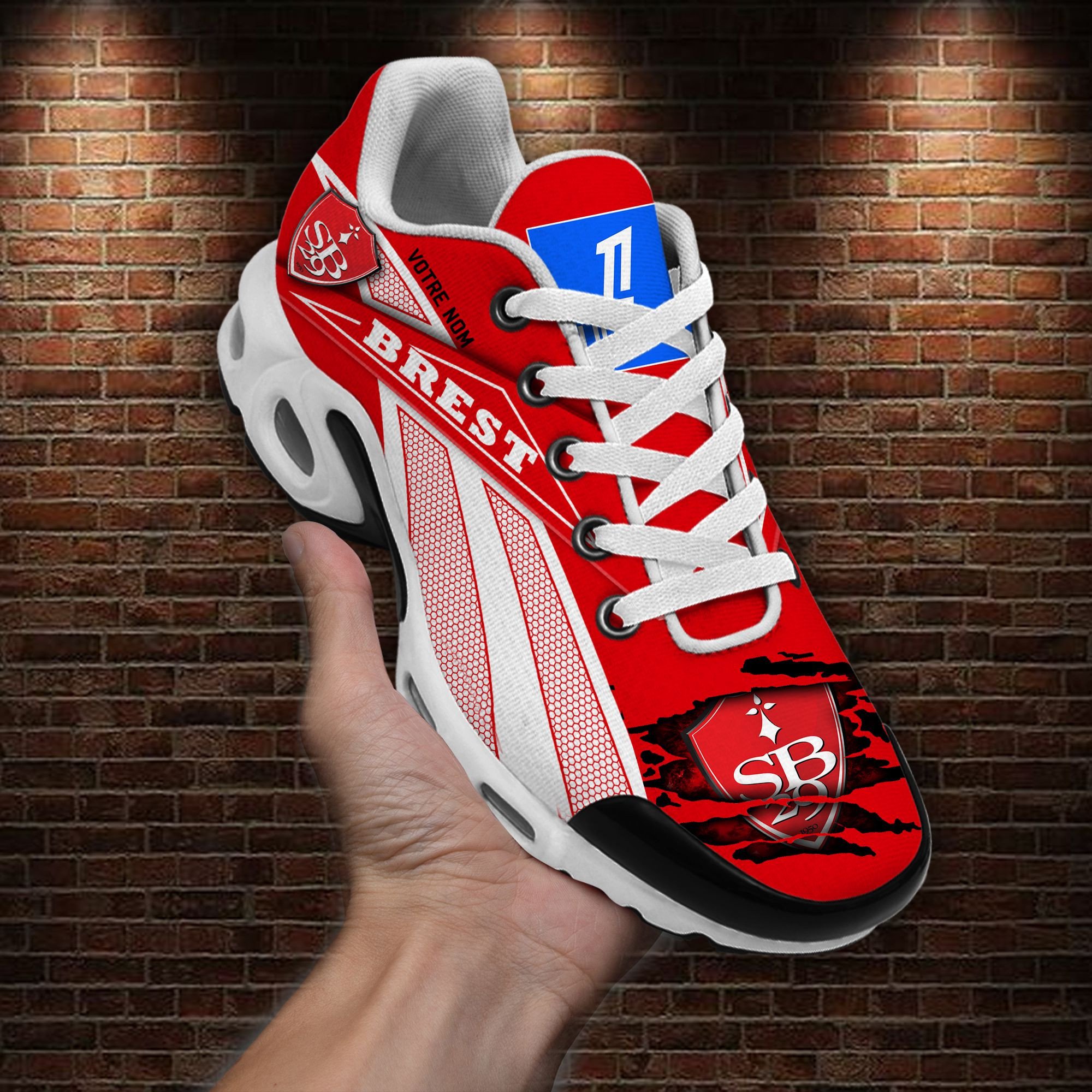 Stade Brestois 29 Air Max Plus Shoes Sneakers For Men And Women