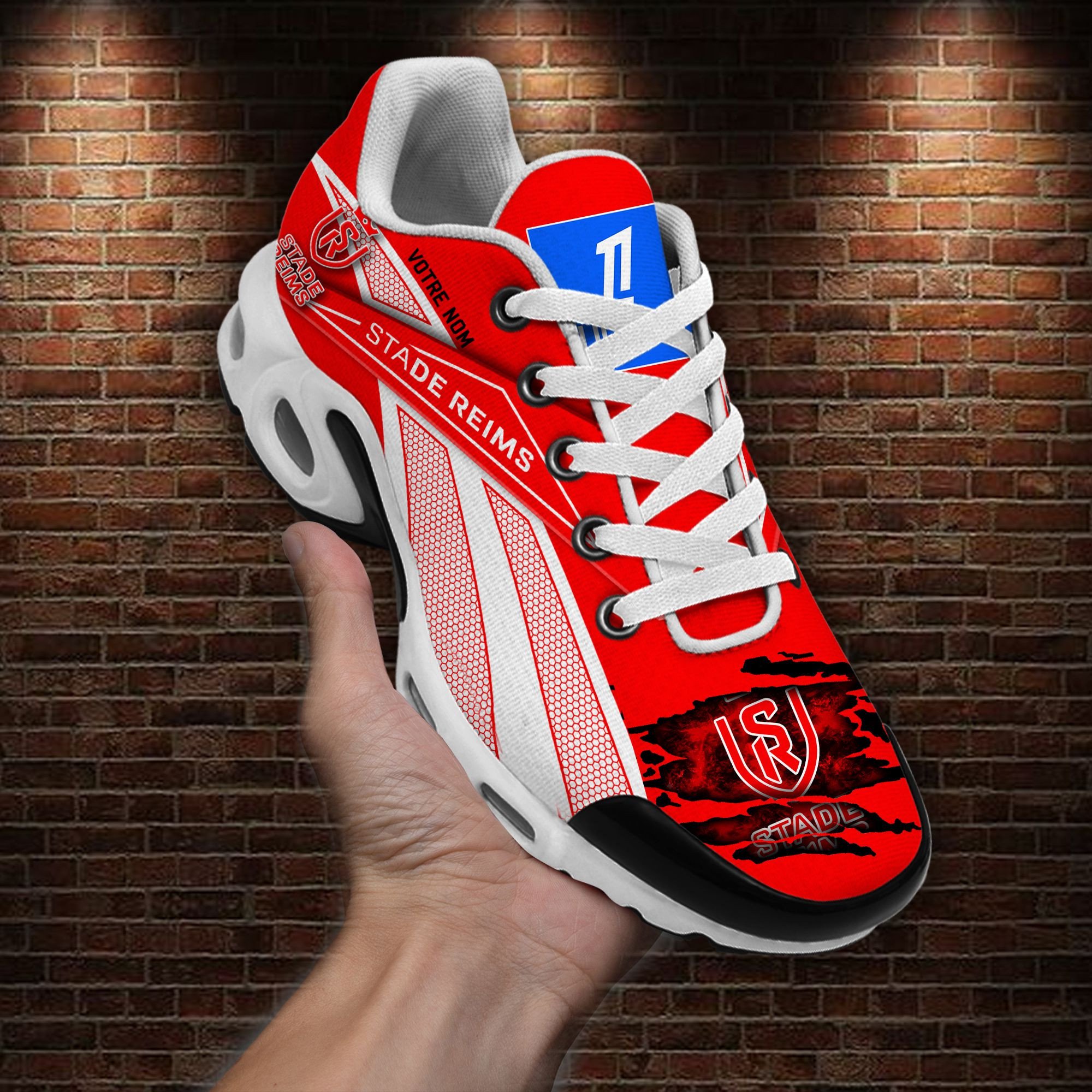 Stade de Reims Air Max Plus Shoes Sneakers For Men And Women
