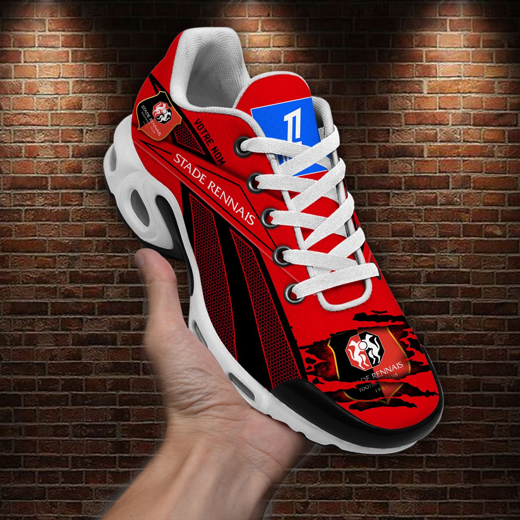 Stade Rennais F.C Air Max Plus Shoes Sneakers For Men And Women
