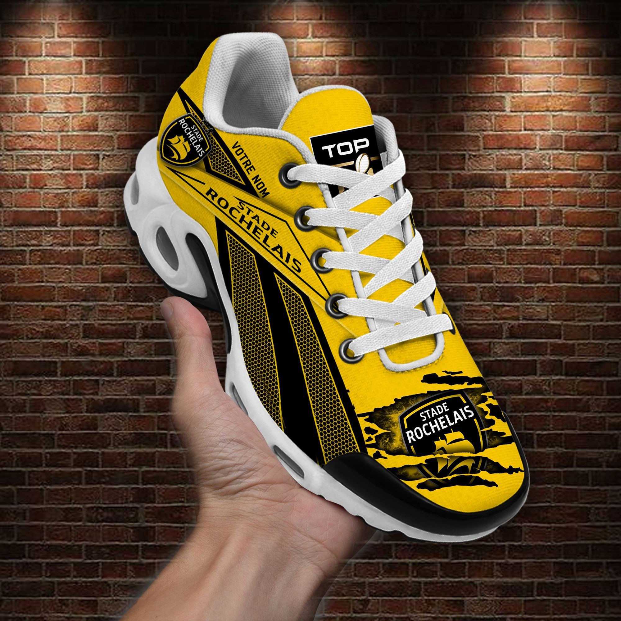 Stade Rochelais Air Max Plus Shoes Sneakers For Men And Women