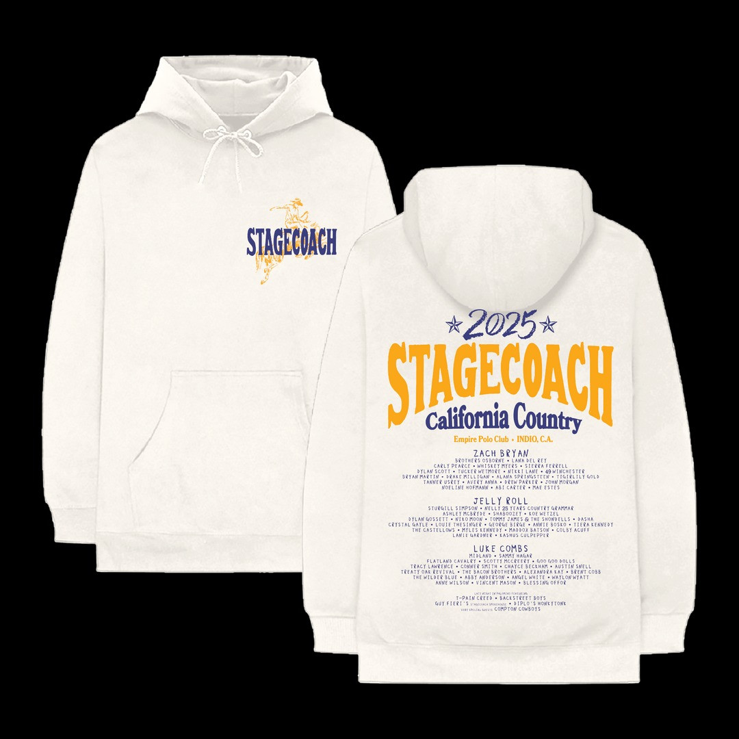 Stagecoach 2025 Lineup Hoodie Gift For Music Festival Fans