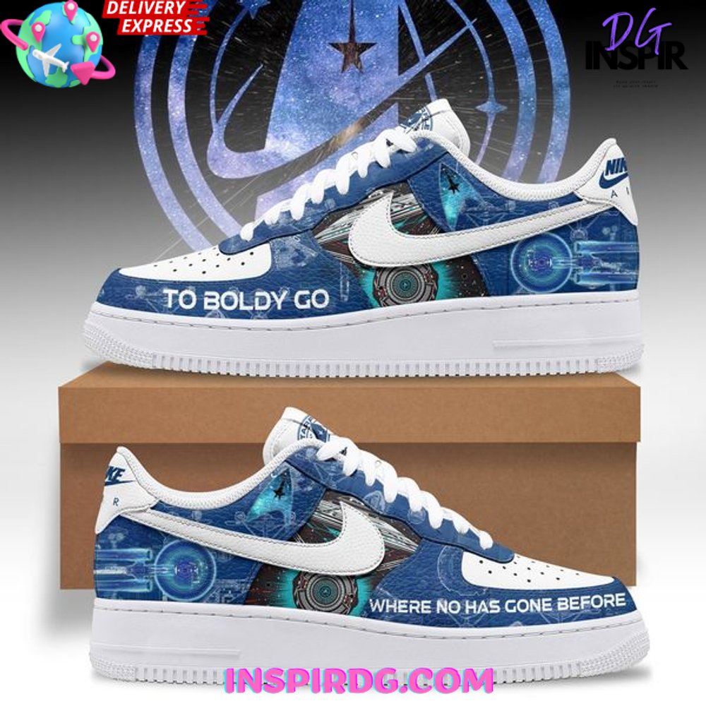 Star Trek To Boldly Go Limited Edition Air Force 1