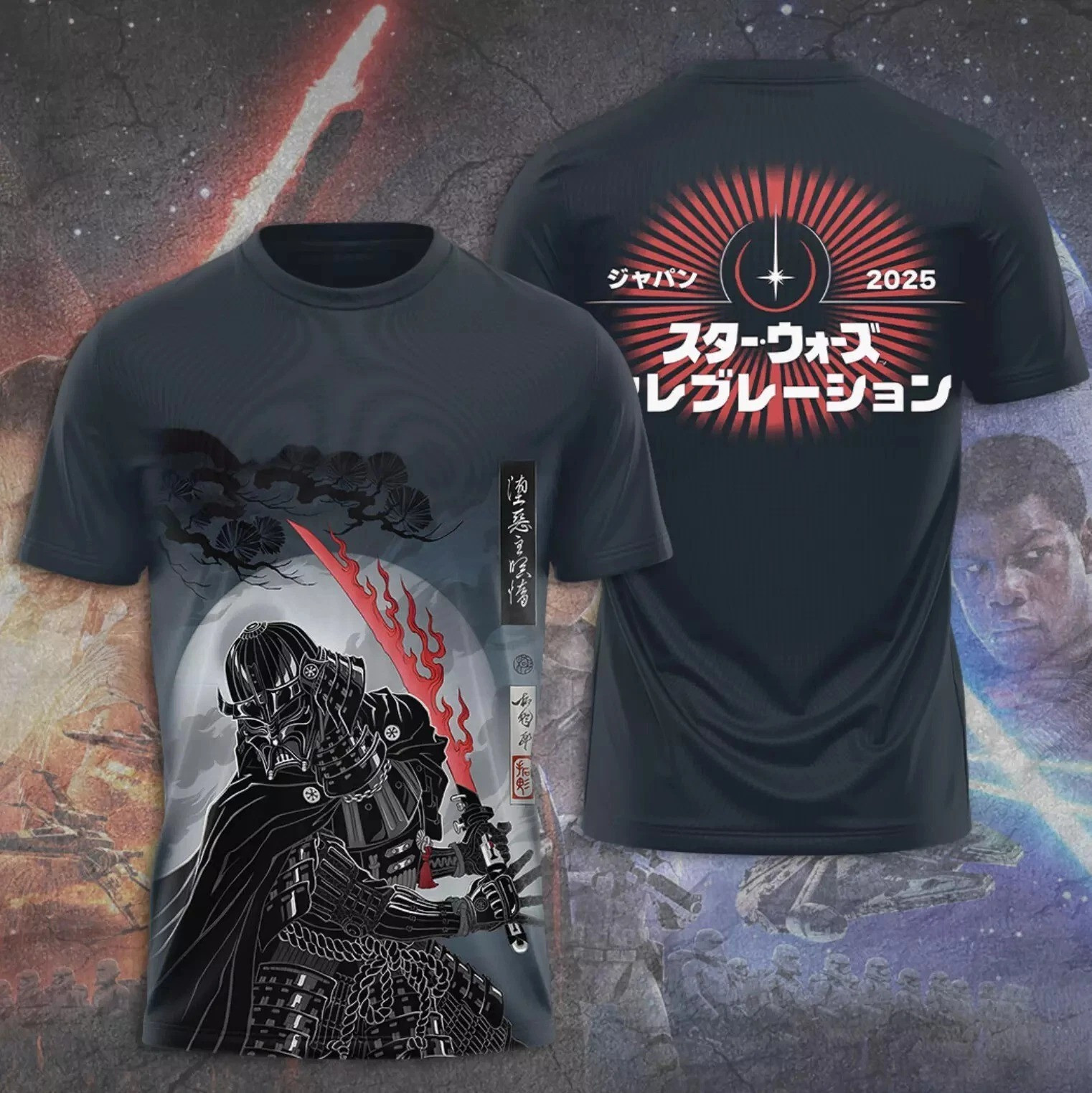 Star Wars Celebration Japan 2025 Art Show 3D T-Shirt Oregontrailrvpk Shirt
