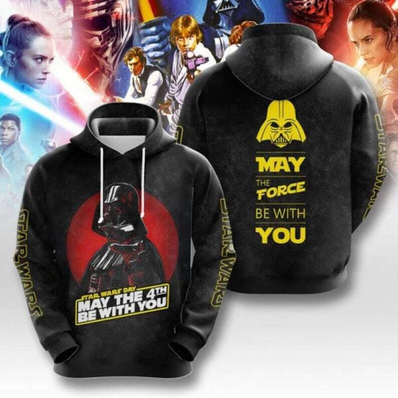 Star Wars Day Darth Vader May The 4th Be With You Hoodie Gifts For Husband