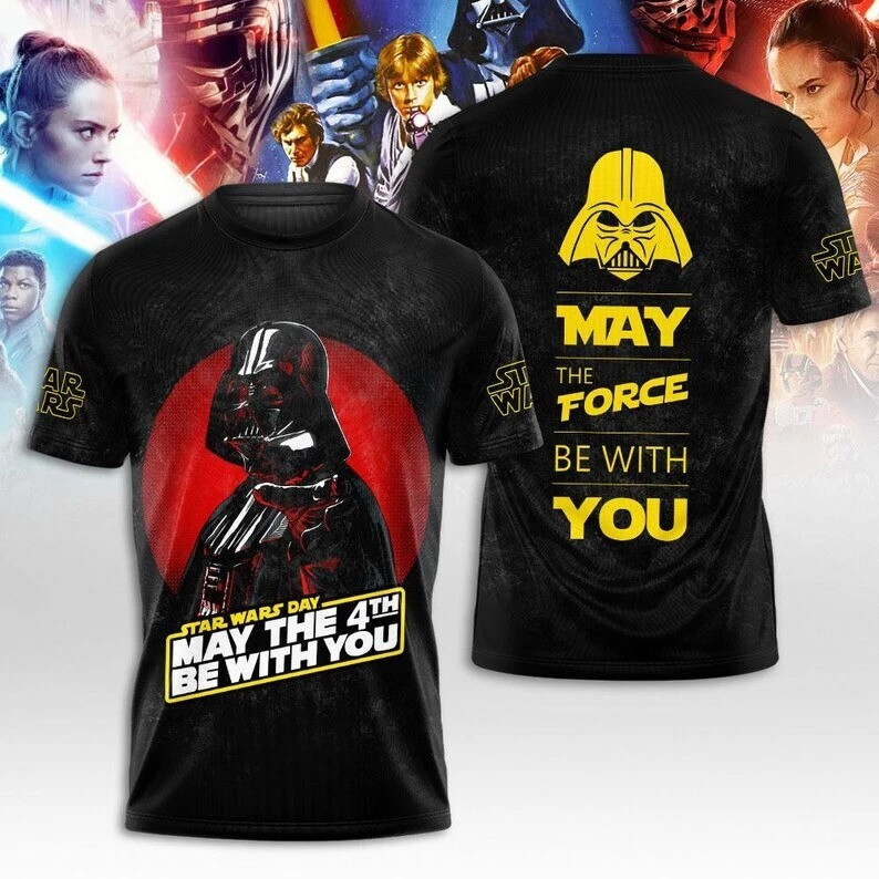 Star Wars Day Darth Vader May The 4th Be With You Shirt Gifts For Husband Oregontrailrvpk Shirt