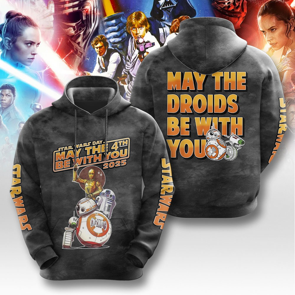 Star Wars Day May The 4TH Be With You 2025 Hoodie