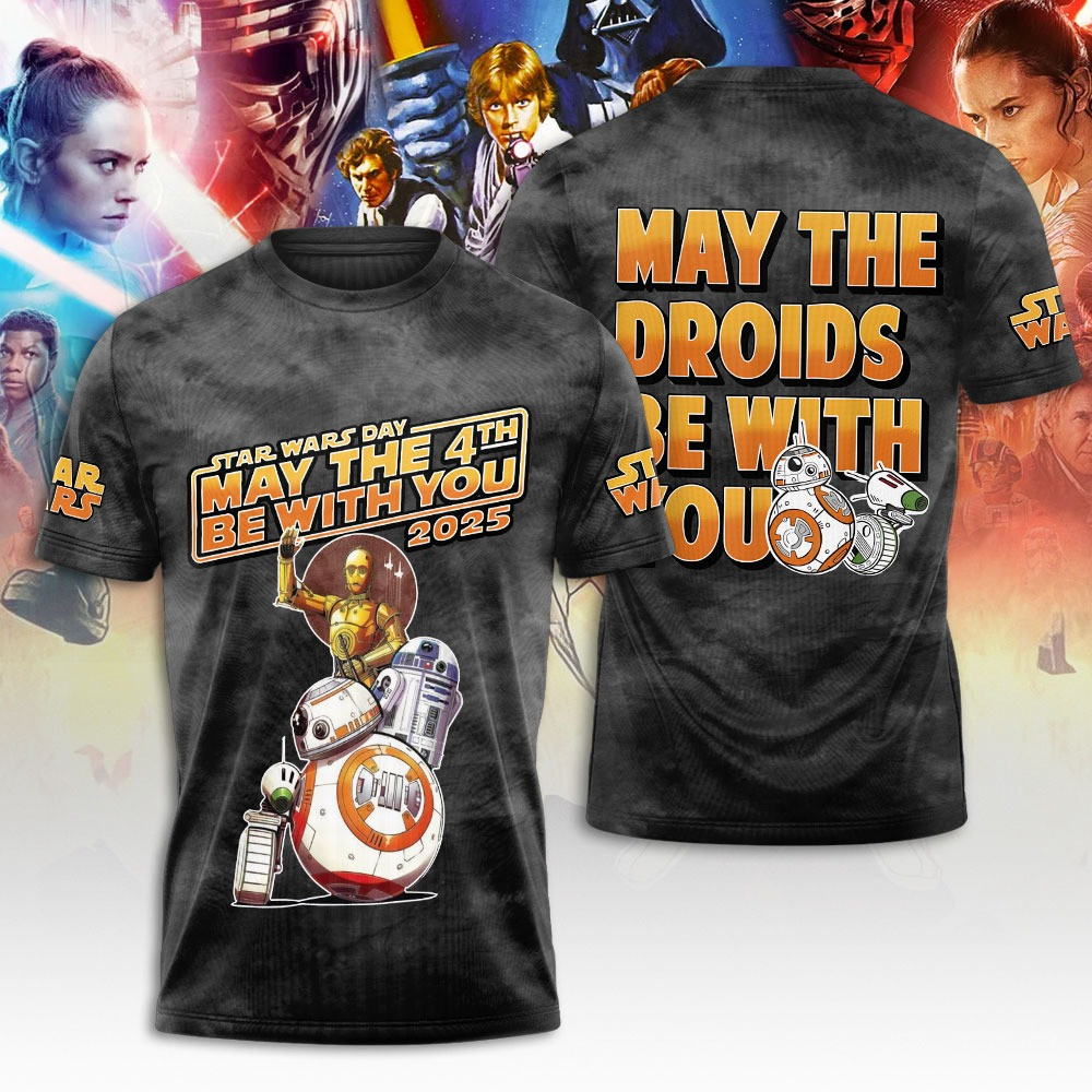 Star Wars Day May The 4TH Be With You 2025 T-Shirt Best Oregontrailrvpk Shirt