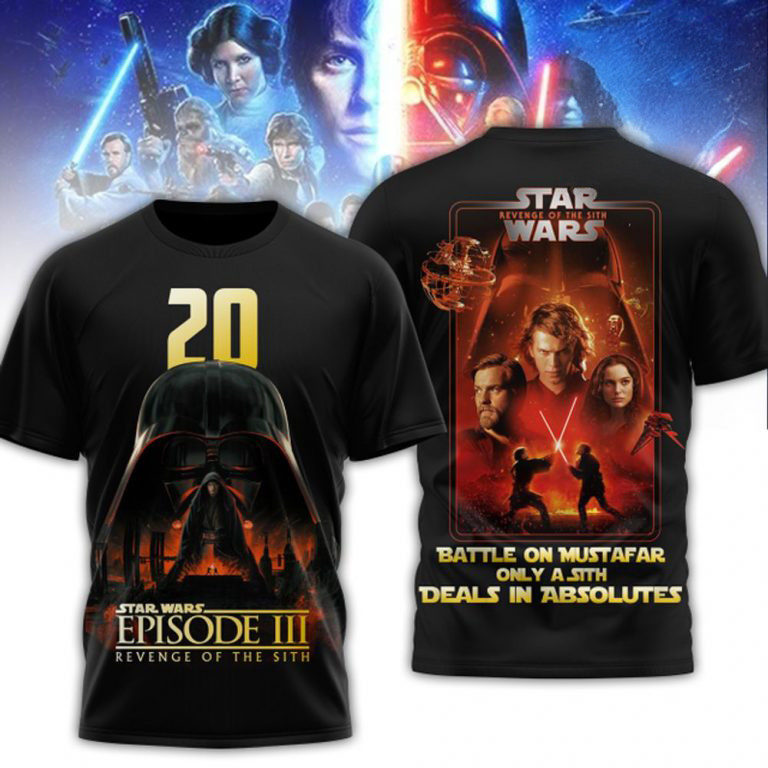 Star Wars Episode III Revenge of the Sith Special T-Shirt Gift For Star Wars Fans Oregontrailrvpk Shirt