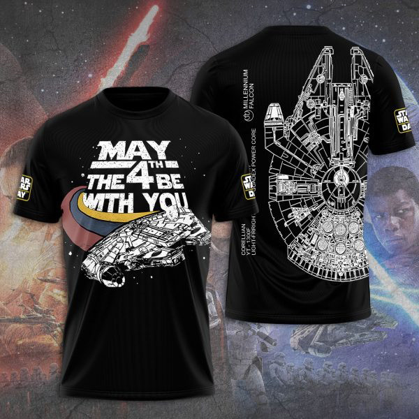 Star Wars May The 4Th Be With You Shirt Movie Lover Oregontrailrvpk Shirt
