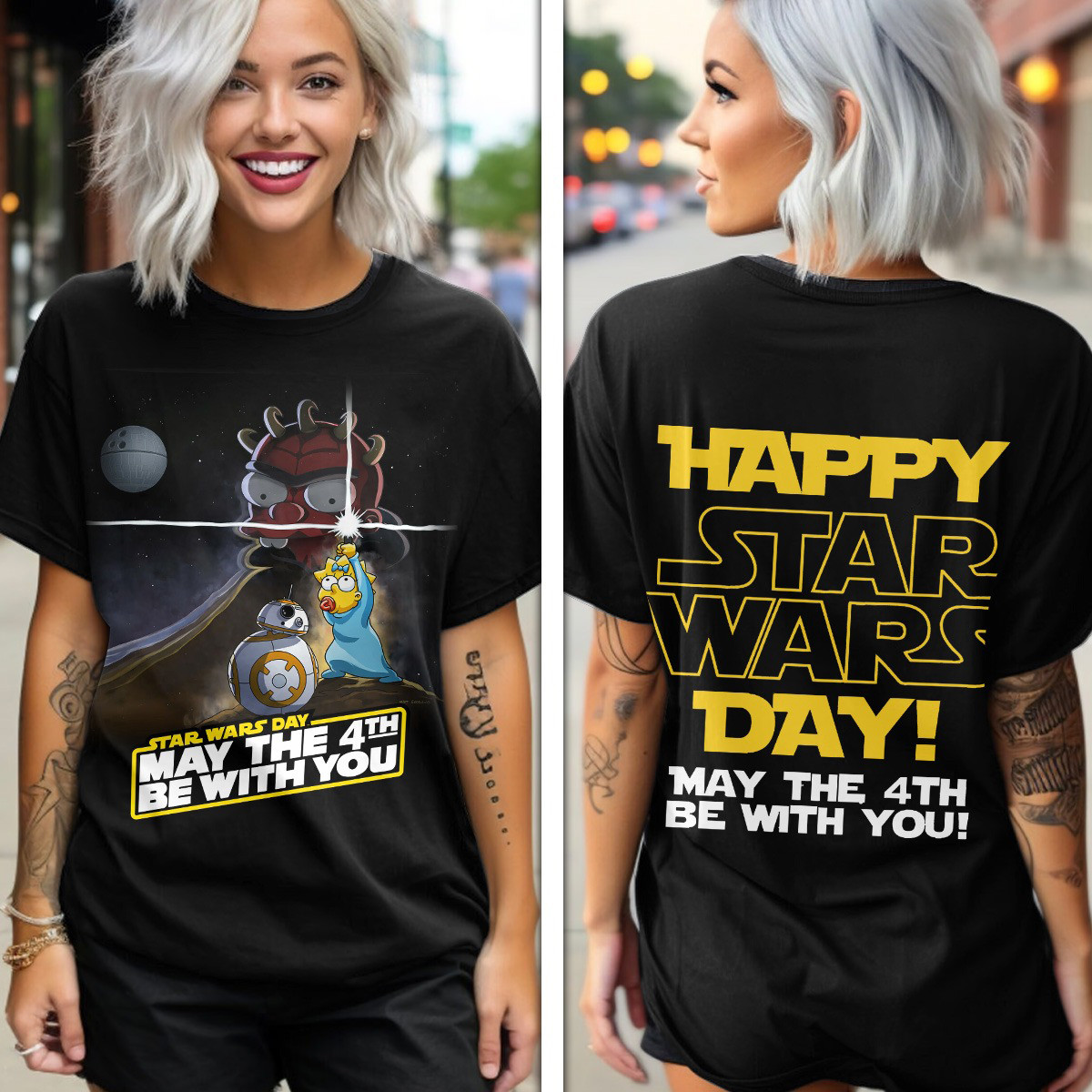 Star Wars May The 4th Be With You T-Shirt Movie For Her Oregontrailrvpk Shirt