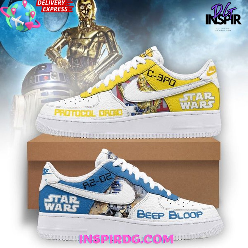 Star Wars R2-D2 C-3PO Limited Edition Air Force 1
