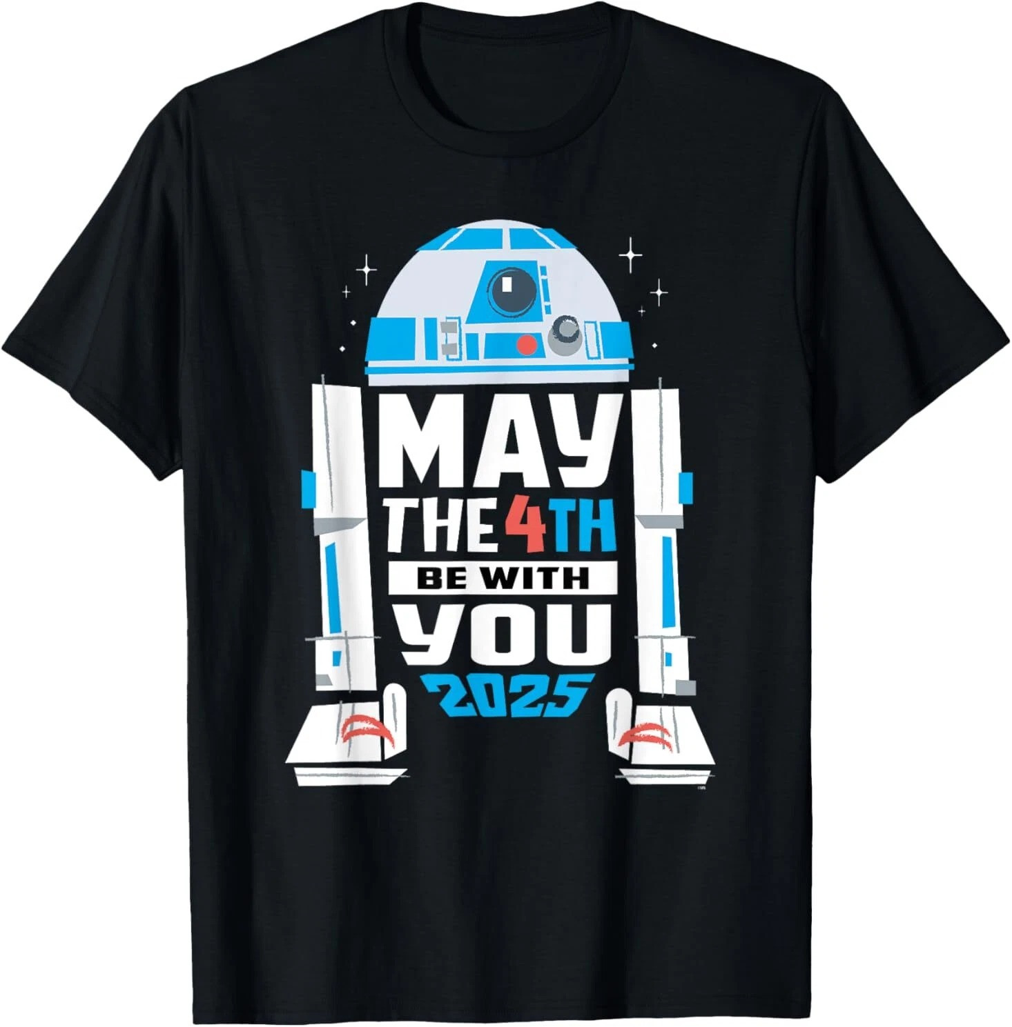 Star Wars R2-D2 May the 4th Be With You 2025 Star Wars Day T-Shirt Oregontrailrvpk Shirt