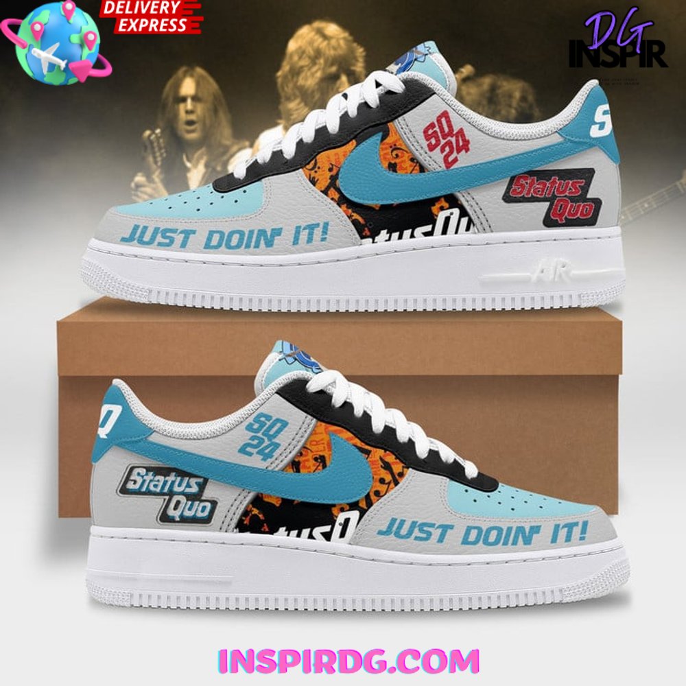 Status Quo Rock Band Limited Edition Air Force 1