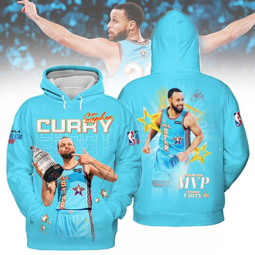 Stephen Curry 2025 NBA All-Star Game Premium Hoodie Gifts For The Basketball Enthusiast