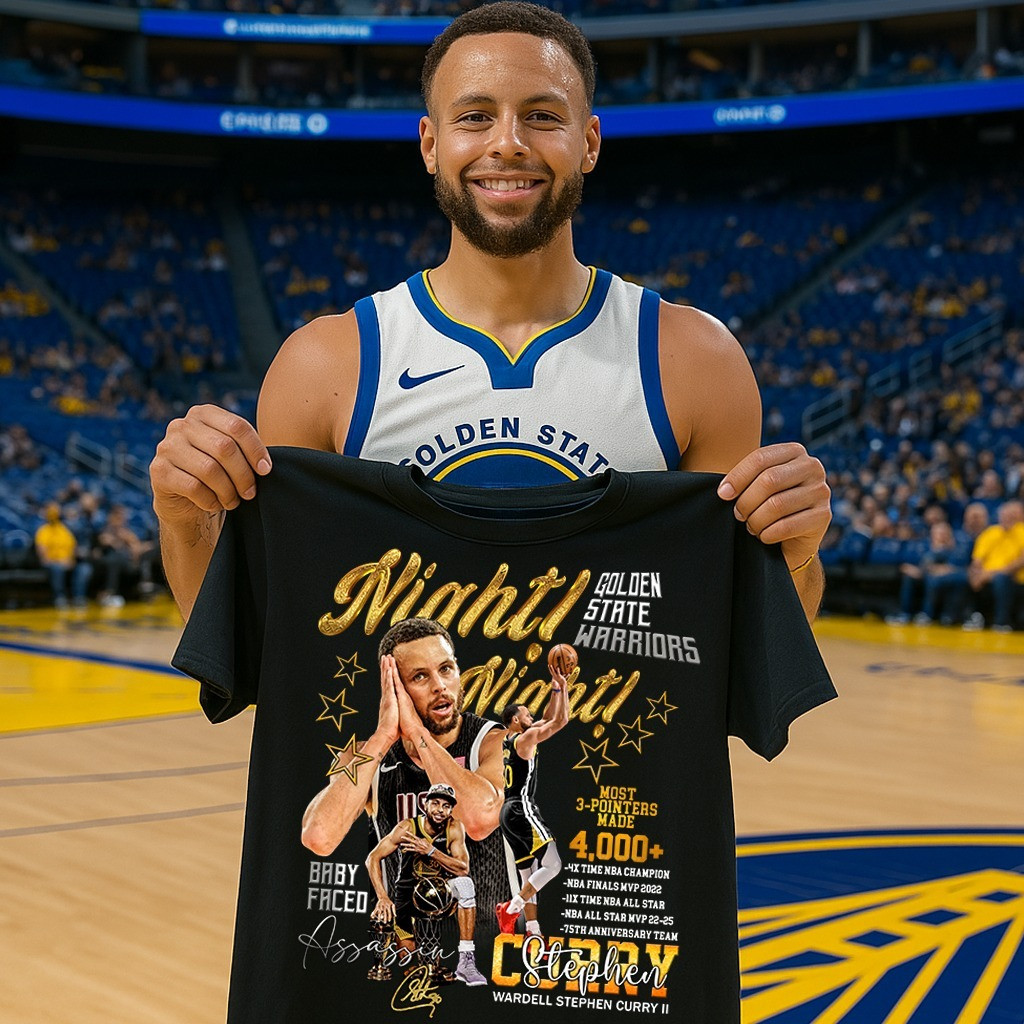 Stephen Curry 4000 3-Pointers T-Shirt Golden State Warriors Gifts For Steph Curry Fans Oregontrailrvpk Shirt