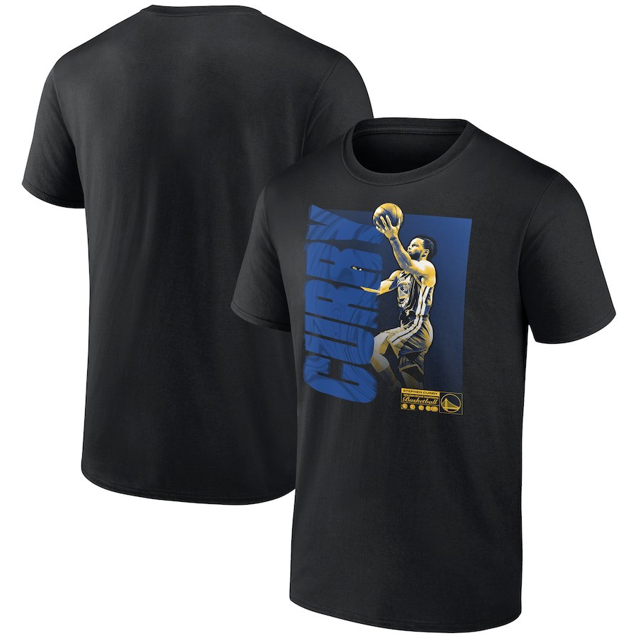 Stephen Curry Black Golden State Warriors Player Wave T-Shirt For Boyfriend Oregontrailrvpk Shirt