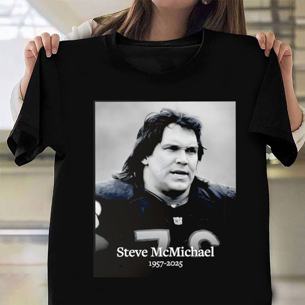 Steve McMichael 1957 2025 Shirtteve McMichael Memorial Oregontrailrvpk Shirt