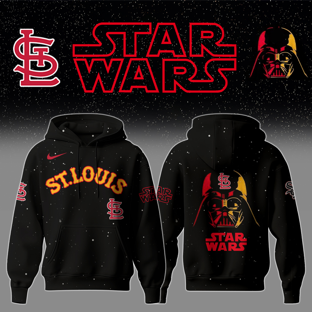 StLouis Cardinals x Stars Wars Night Hoodie Gift Ideas For Baseball Players