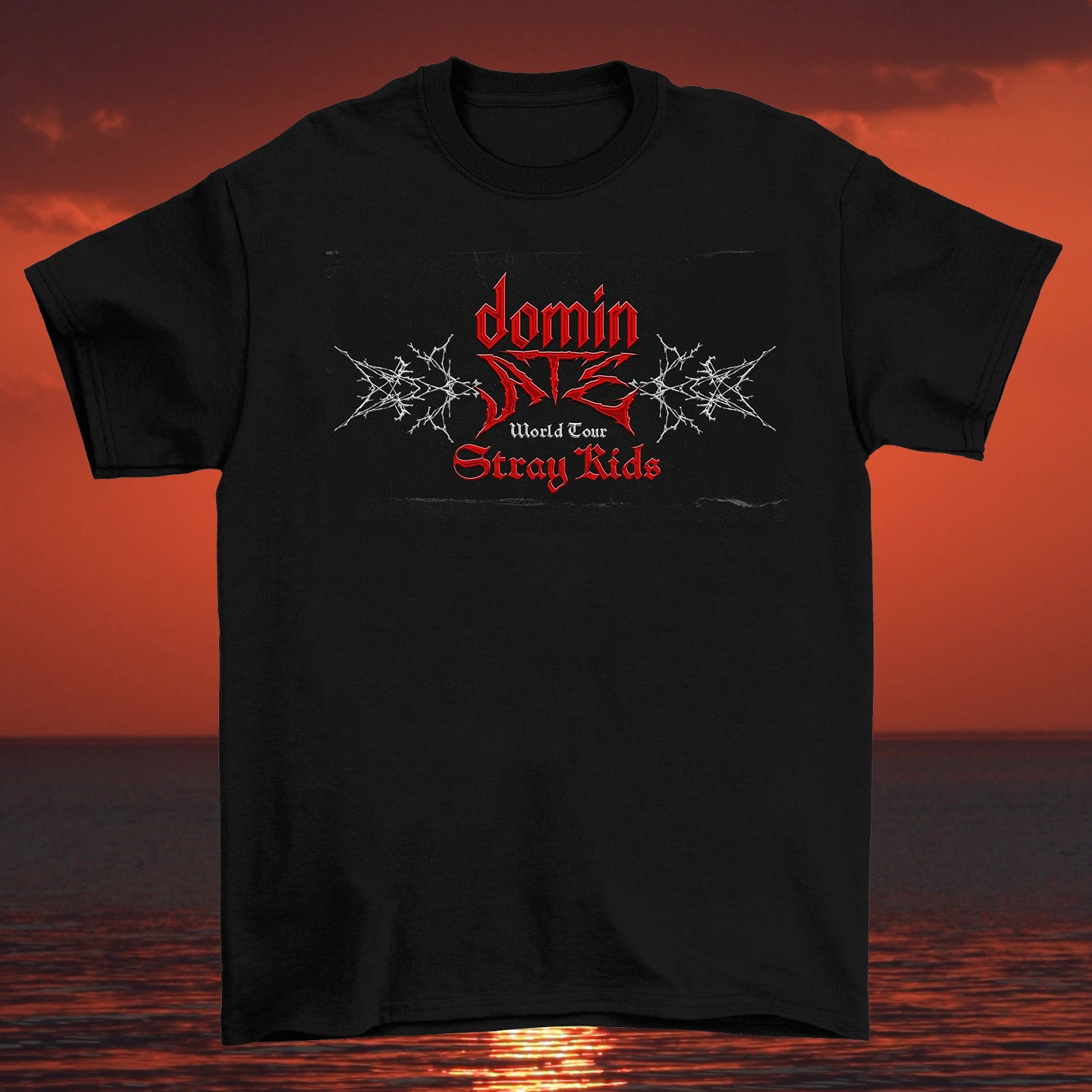 Stray Kids DominATE World Tour 2025 T-Shirt Oregontrailrvpk Shirt