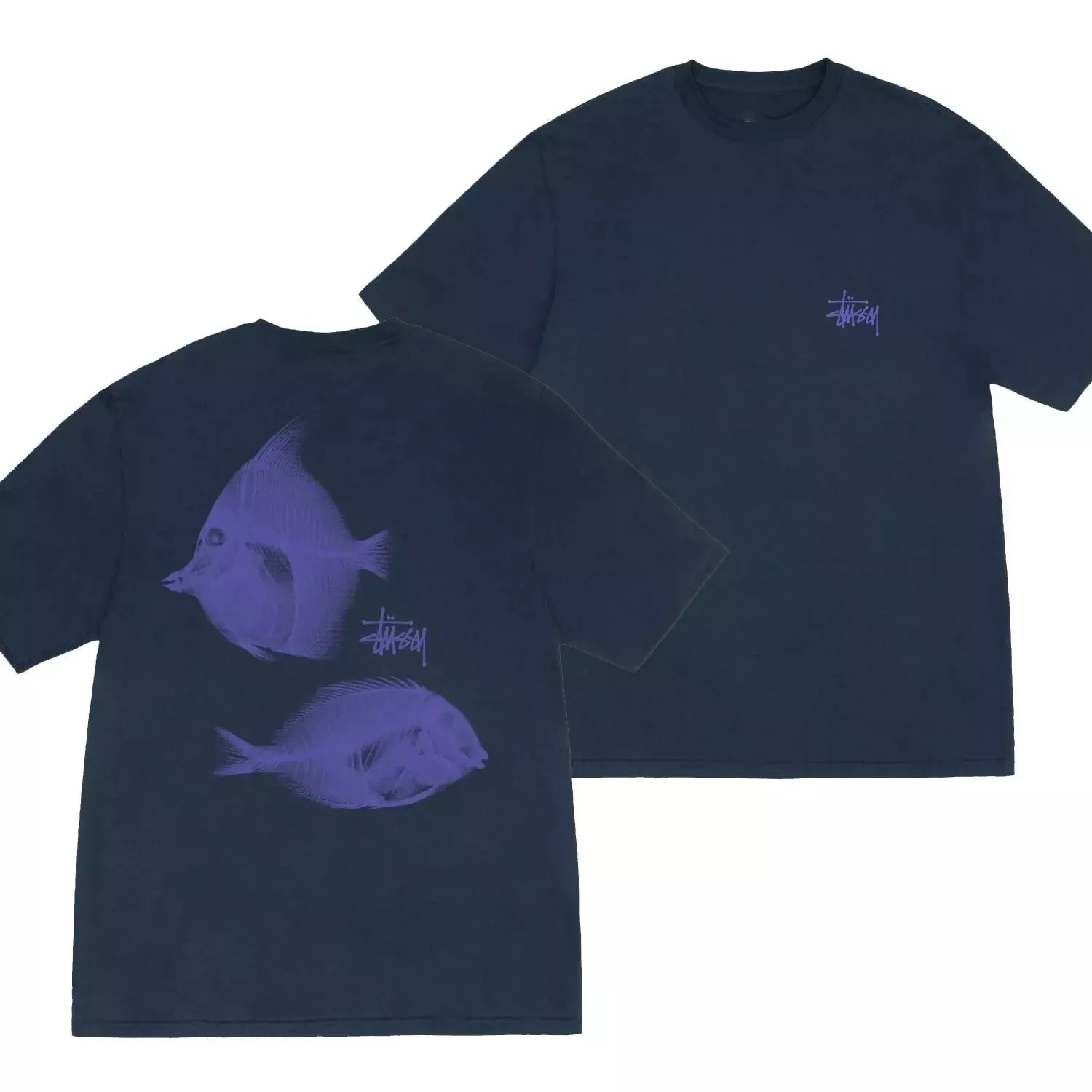 Stussy Well X-Ray Fishin 2025 T-Shirt Best Gifts For Dad Oregontrailrvpk Shirt