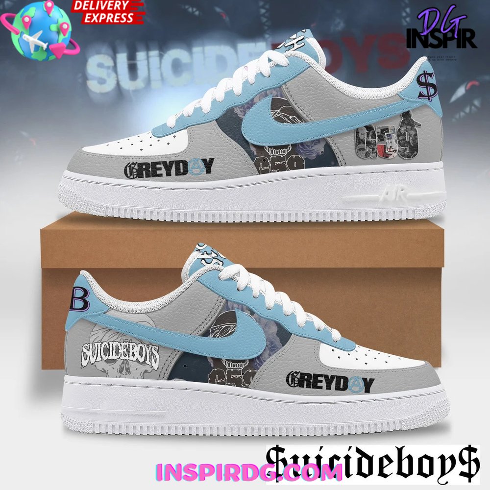 SUICIDEBOY Grey Day Limited Edition Air Force 1