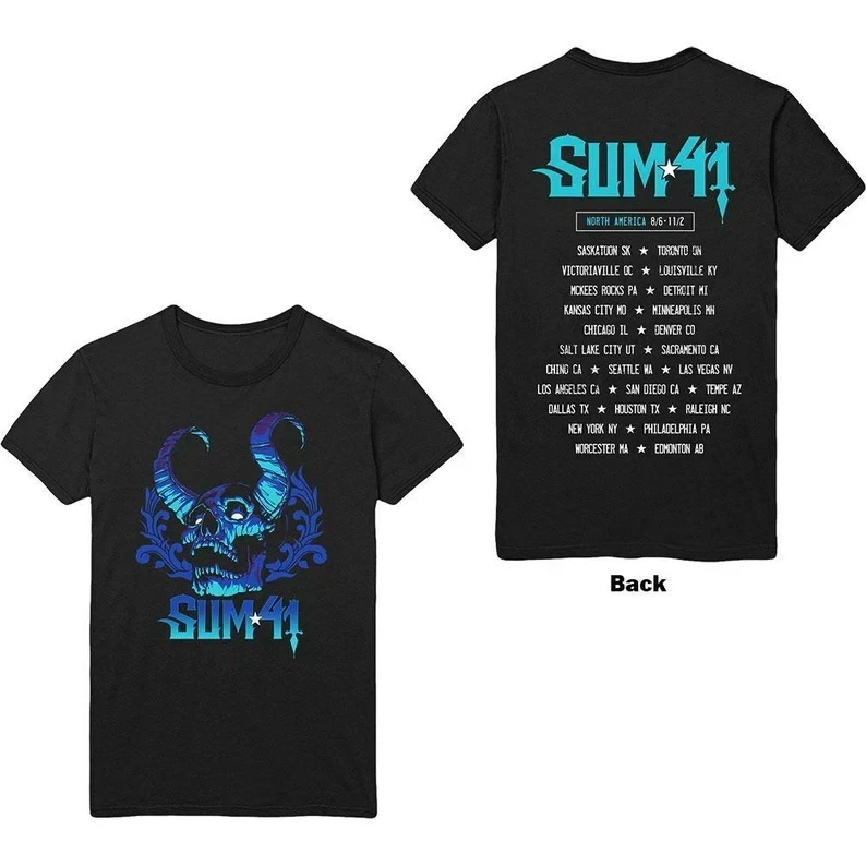 Sum 41 Tee Blue Demon Gift For Music Fans Oregontrailrvpk Shirt