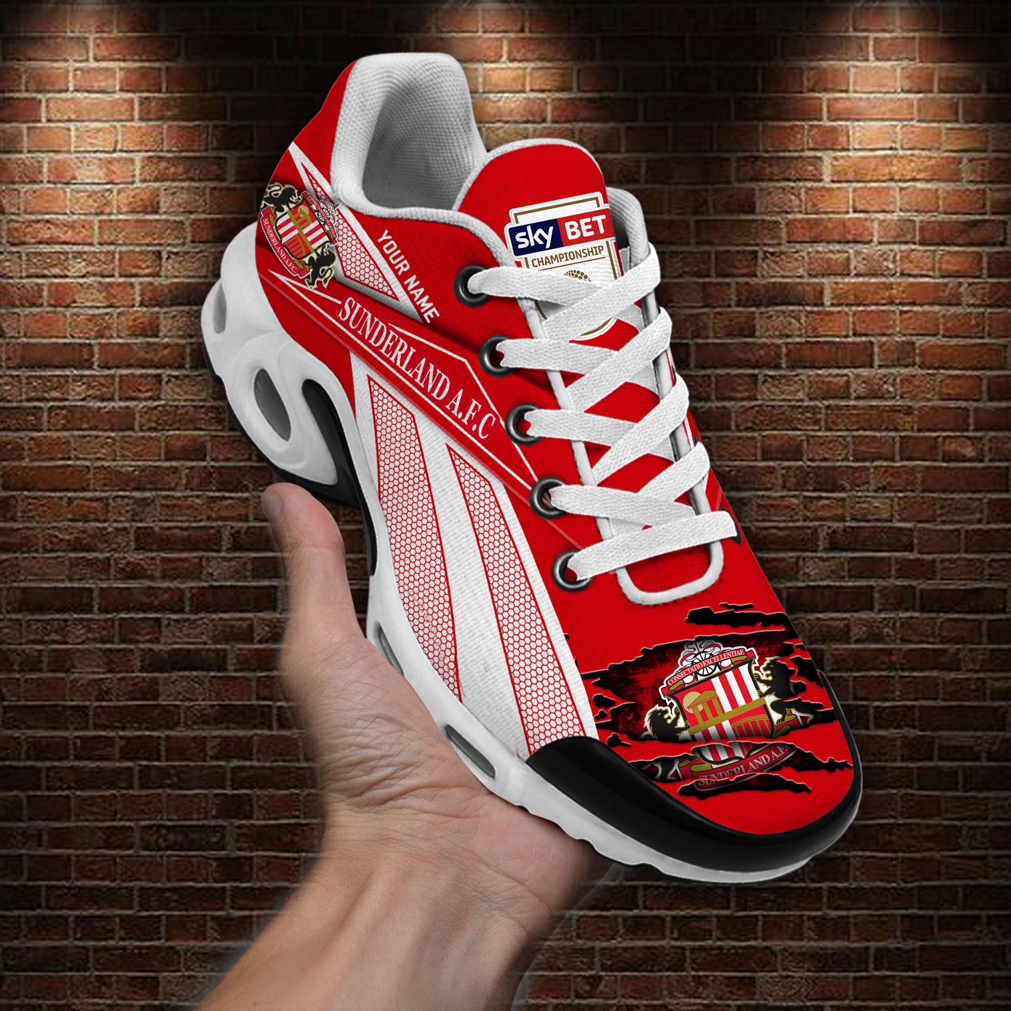 Sunderland A.F.C Air Max Plus Shoes Sneakers For Men And Women