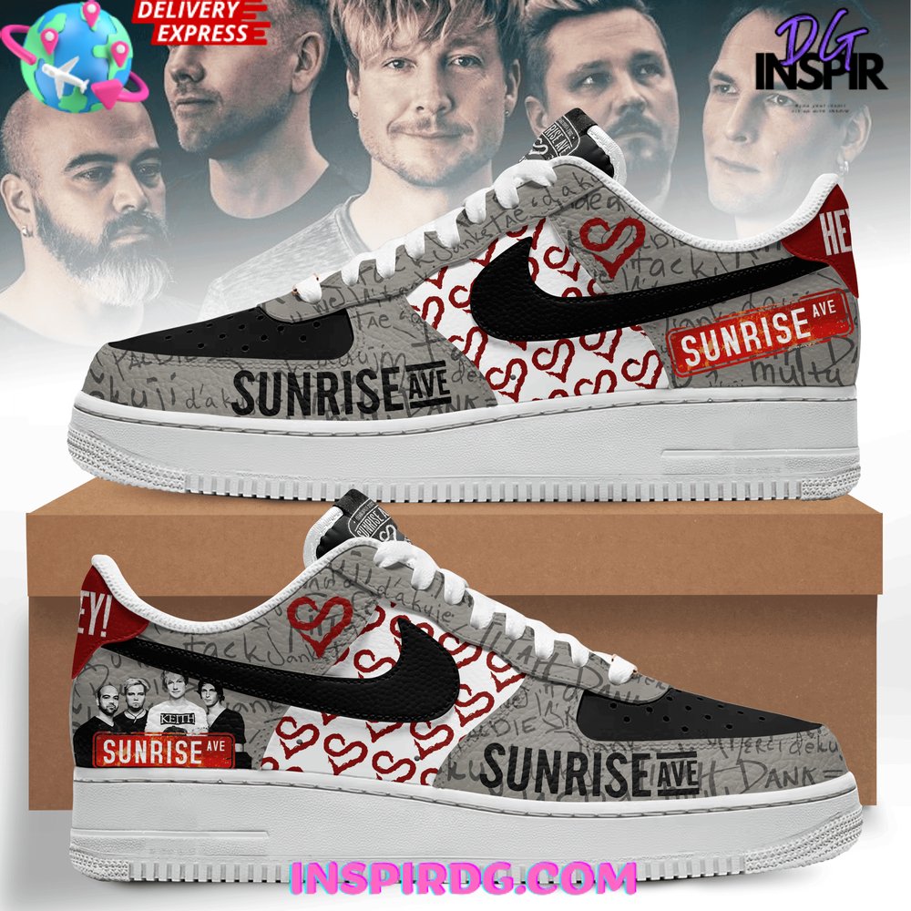Sunrise Avenue Limited Edition Air Force 1