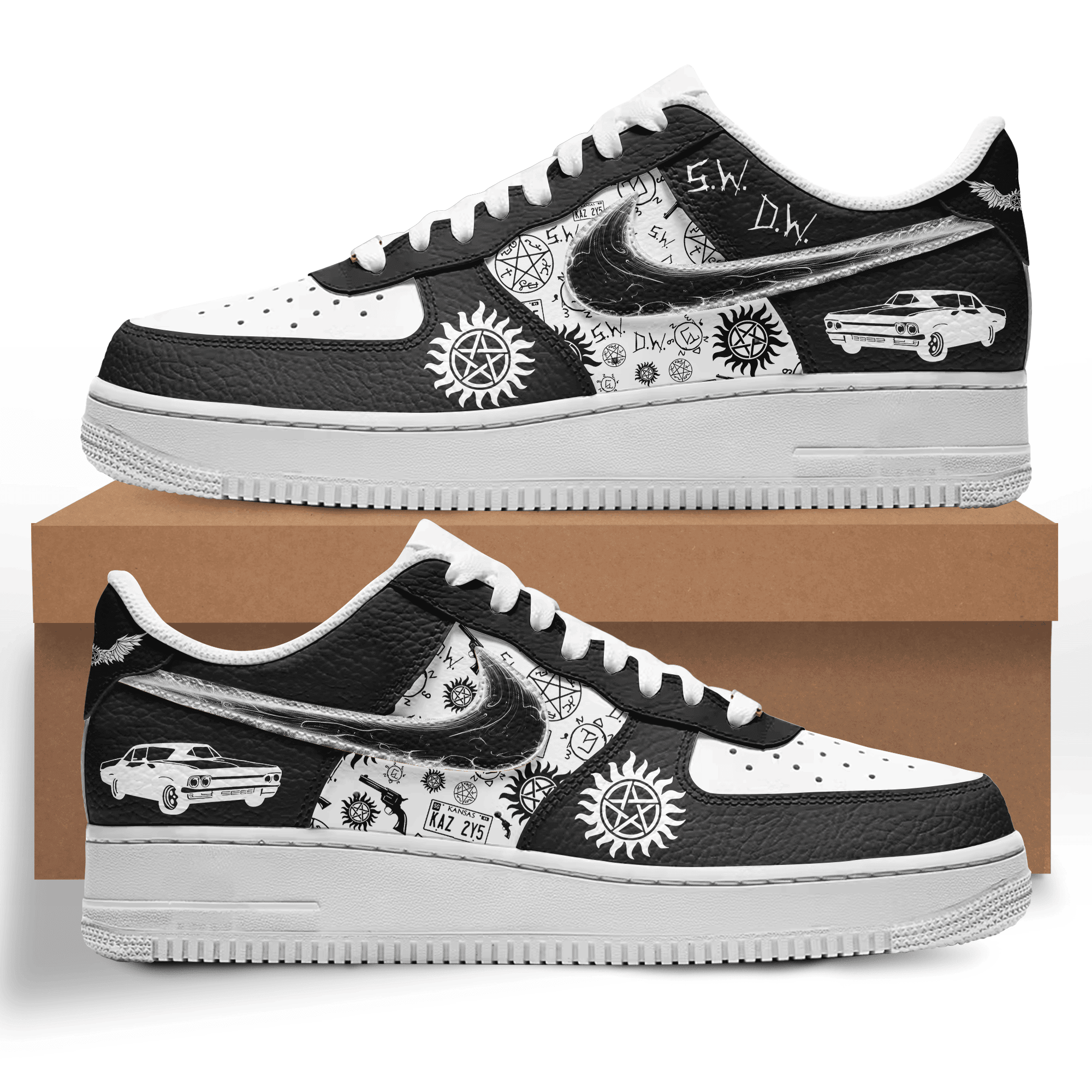 SWDW Possession Band Air Low-Top Sneakers Shoes For Men And Women