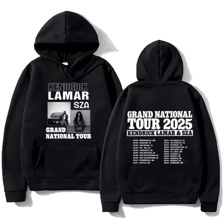 Sza And Kendrick National Tour Merch 2025 Hoodie SZA Kendrick GNX Merch Unique