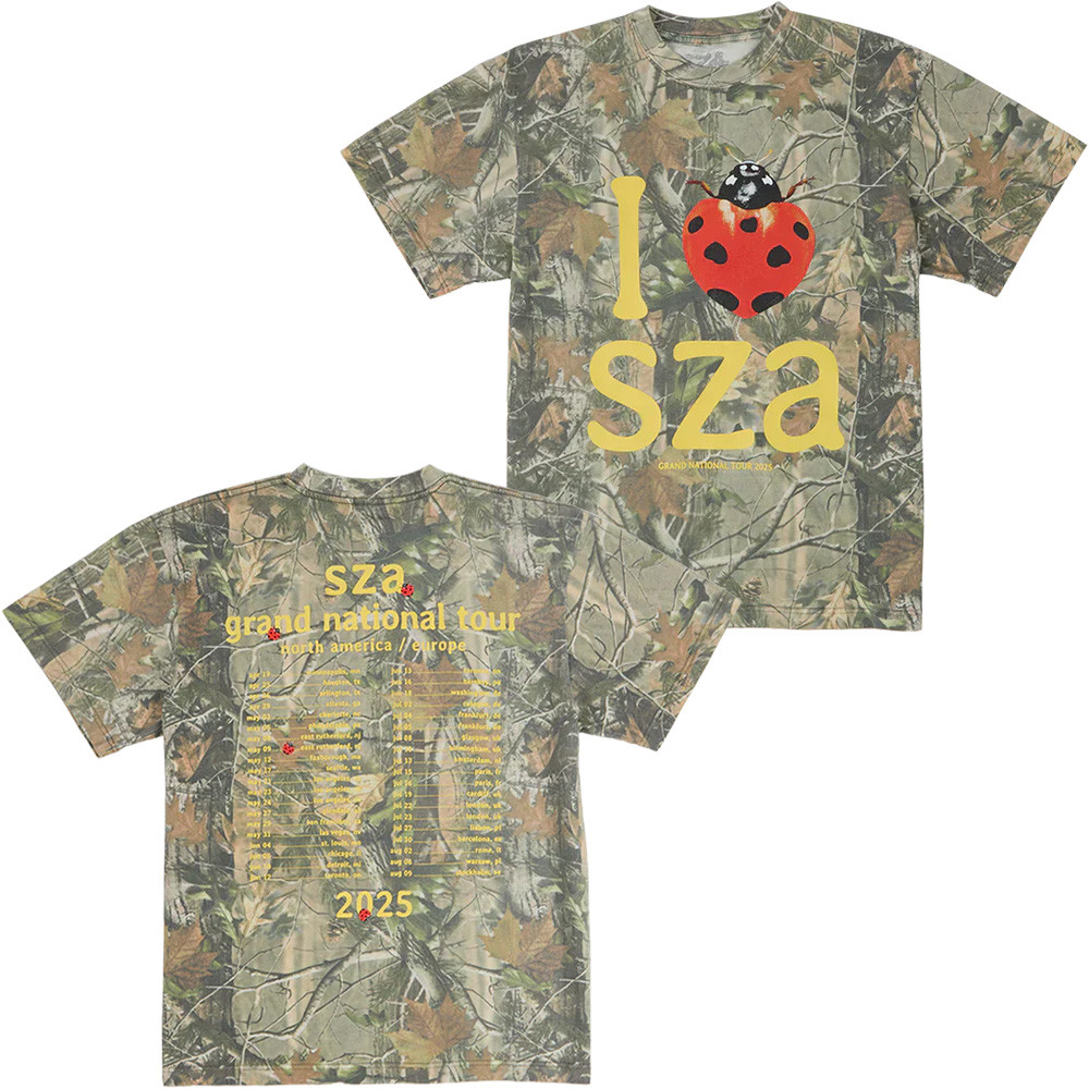 SZA Camo Shirt I love SZA T-ShirtZA Merch Perfect Present For Her Oregontrailrvpk Shirt