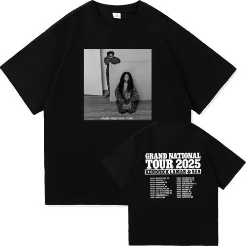 SZA Kendrick Lamar Shirt Grand National Tour 2025 Him Her Oregontrailrvpk Shirt